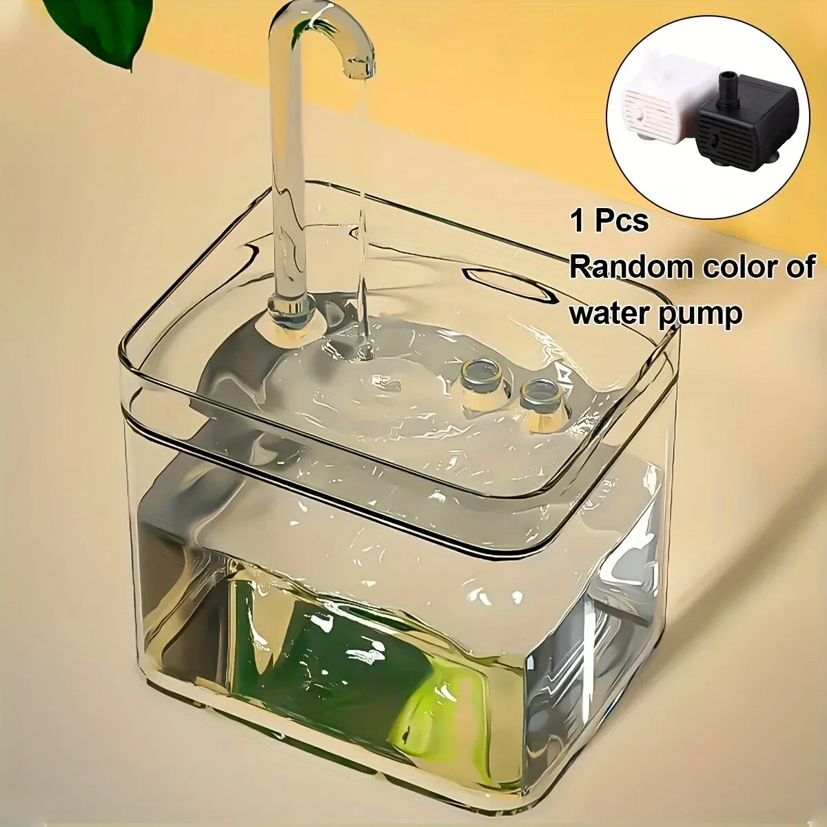 Ultra-Quiet 1.5L Cat Water Fountain - Filter Smart Automatic Pet Dog Water Dispenser&Burnout Prevention Pump1.5L Recirculate Filtring