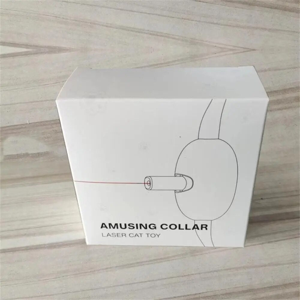 Pet Exercise Toys - Pc Usb Charging Intelligent Smart Laser Pet Accessories Cat Tease Collar Fun Electric Amusing Collar