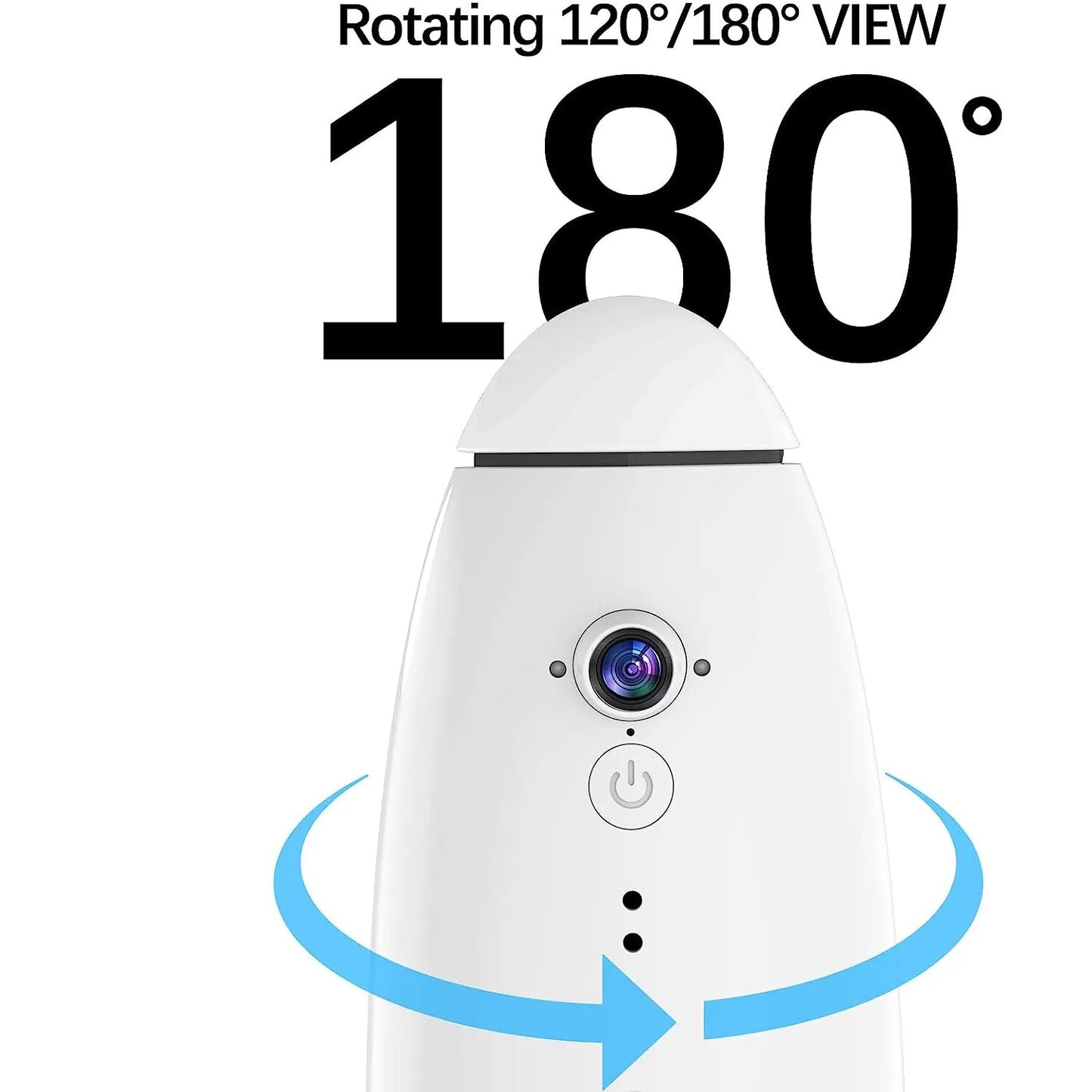 Smart 1080p Dog Camera - with Treat Dispenser 180°View Pet Treat Tossing Dog Camera with Phone App 2 Way Audio Android&iOS