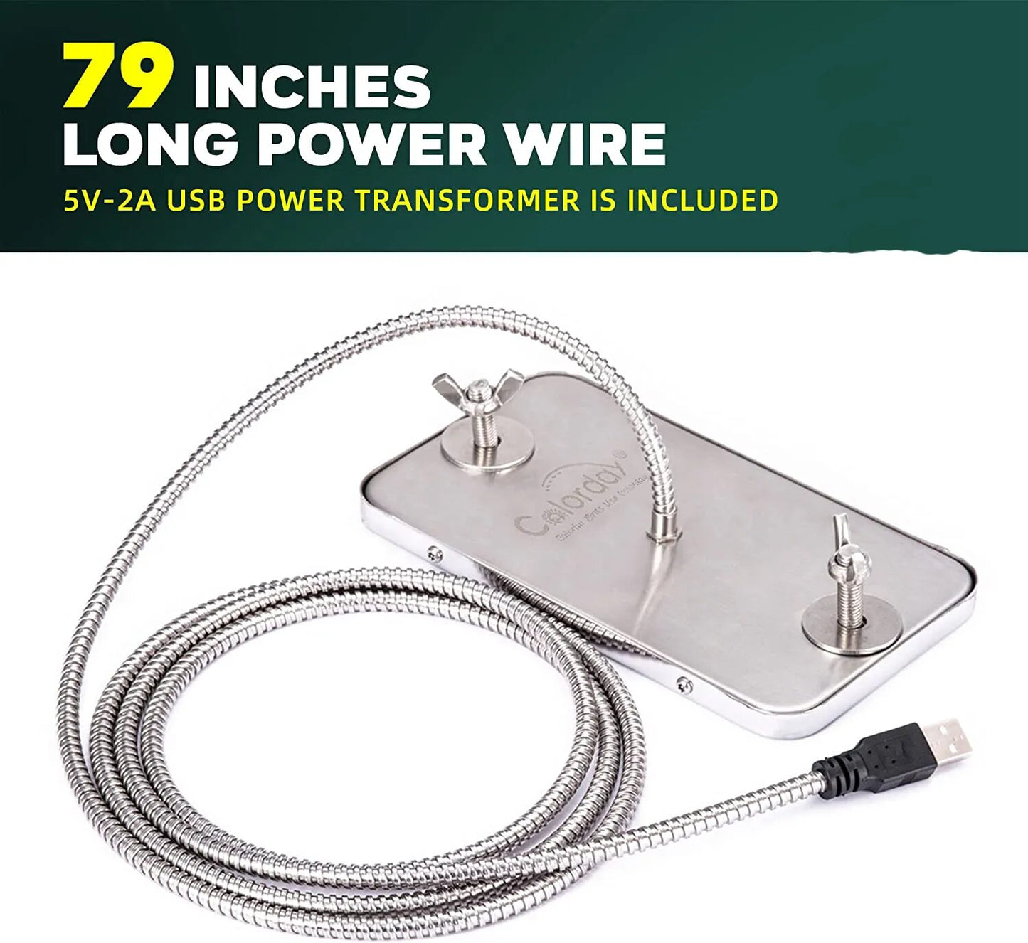 Birds Thermostat Lamp - Bird Warmer Parrot Heater Bird Cage Accessories for Cages Parrots Heating Birdcage Supplies Accessory Pet