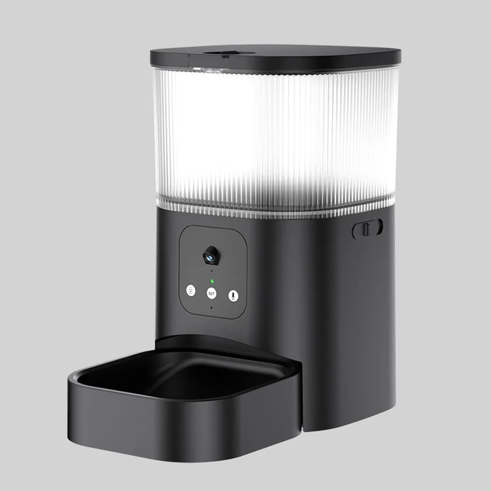 3L 6L Video Camera Feeder - Timing Smart Automatic Pet Feeder For Cats Dog WiFi Intelligent Dry Food Dispenser Voice Recorde Bowl