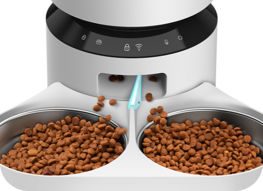 PETLIBRO Automatic Cat Food Dispenser, Product details: size, model number, release date, manufacturer, and features.