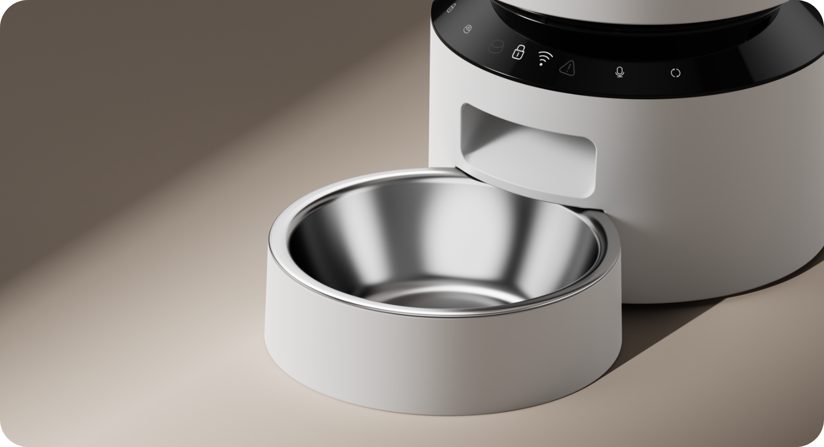 PETLIBRO 5L 5G WiFi Automatic Cat / Dog Feeder, Automated notifications for pet care essentials: food levels, feeder issues, and battery power.