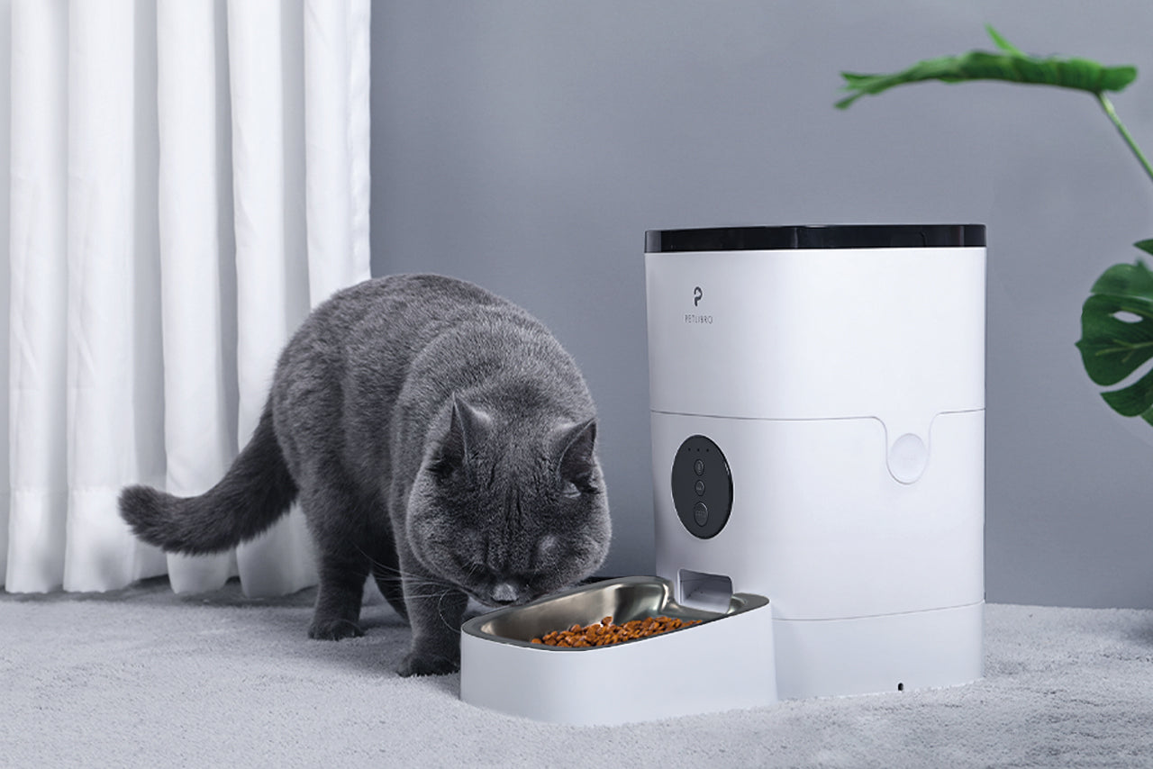 PETLIBRO 6L/4L Wifi Automatic Dog Feeder, Automatic cat food dispenser with backup battery power for consistent feeding during outages.