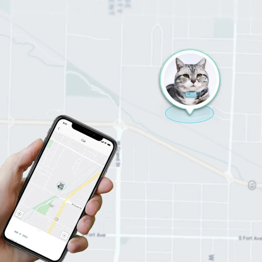 GPS Pet locator collar, Bind up to 20 devices to one phone, with 7 online at once.