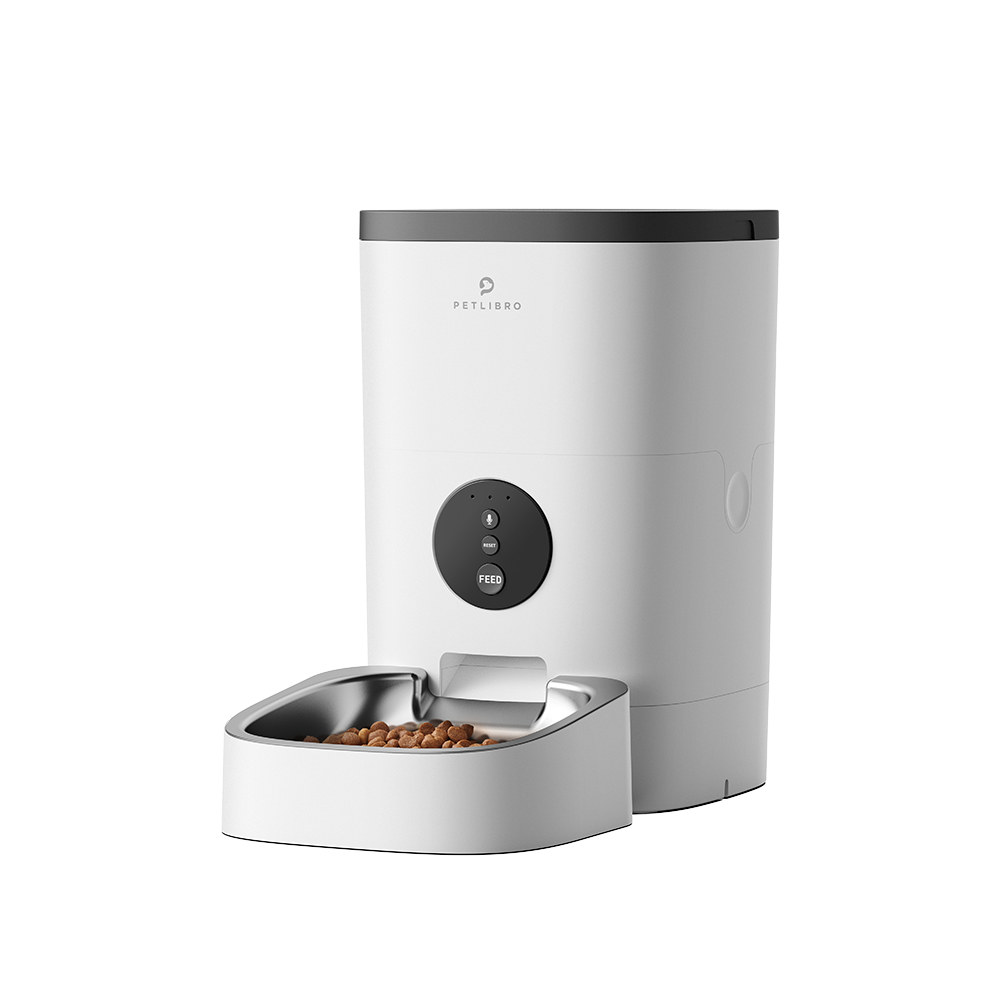 PETLIBRO 6L/4L Wifi Automatic Dog Feeder, Monitor and control pet food dispensers remotely through app (Android & iOS).