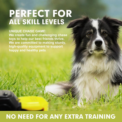 DAHOUHOU Interactive Dog Toys - Lure Course Machine for Dogs Agility Training Equipment for Dogs