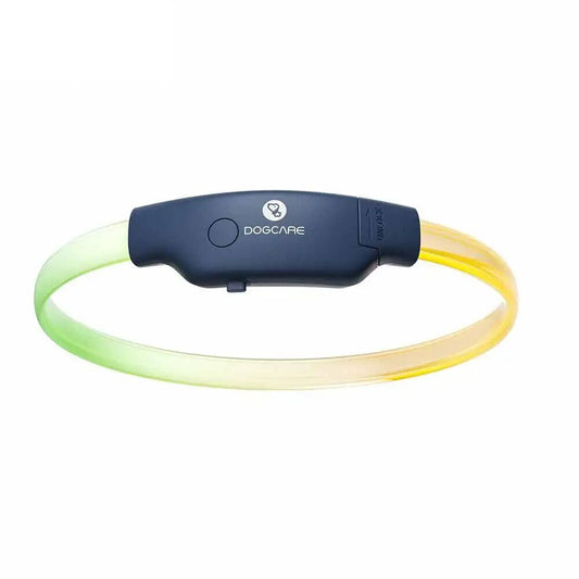 DOGCARE LC01 LED Dog Collar - Colorful Luminous Collar 300m Visible Anti-lost IP67 Waterproof Rechargeable Pet Cat Dog Accessories