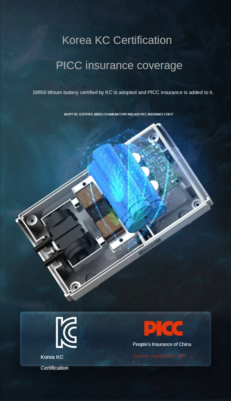 Aquarium Fish Tank Oxygen Pump, Portable aquarium pump for household use, charging via USB and featuring a lithium battery.