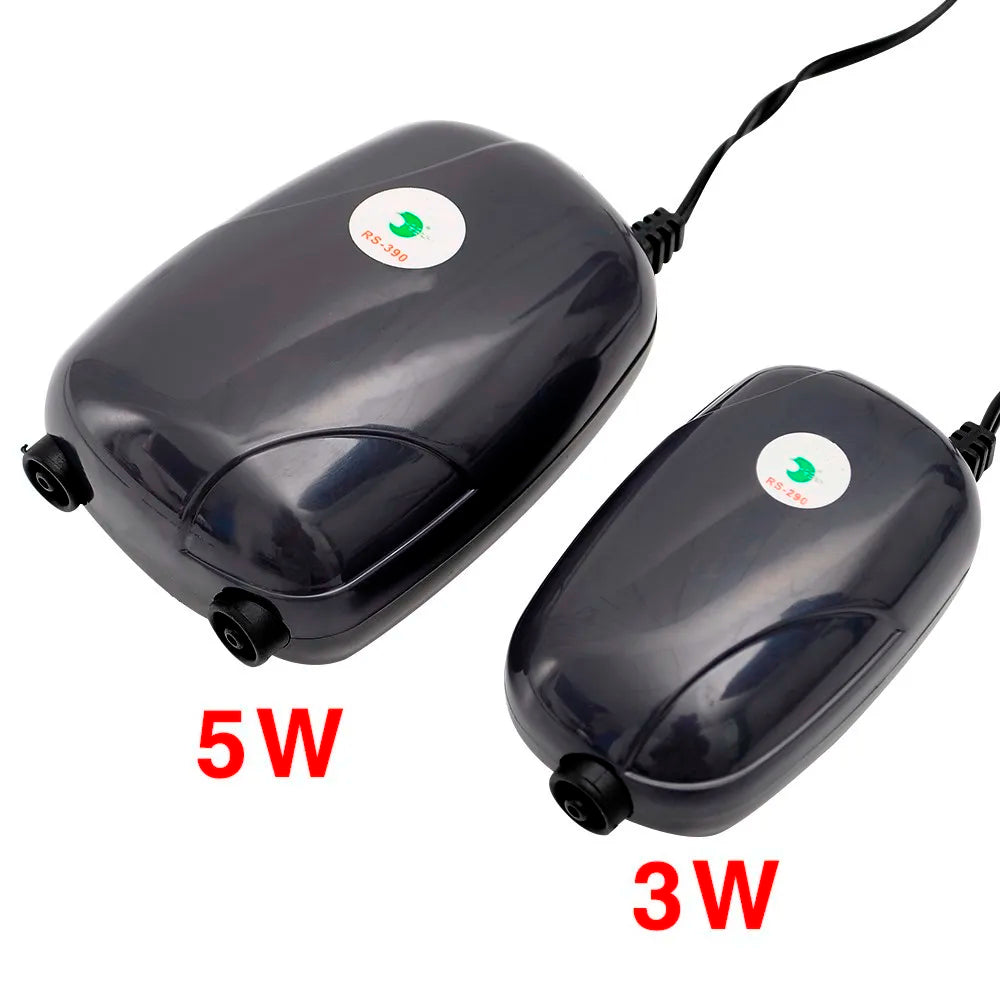 Aquarium Air Pump, RS290 and RS390 models require 220V AC input, not suitable for US, Canada, Japan, Mexico, or Brazil.