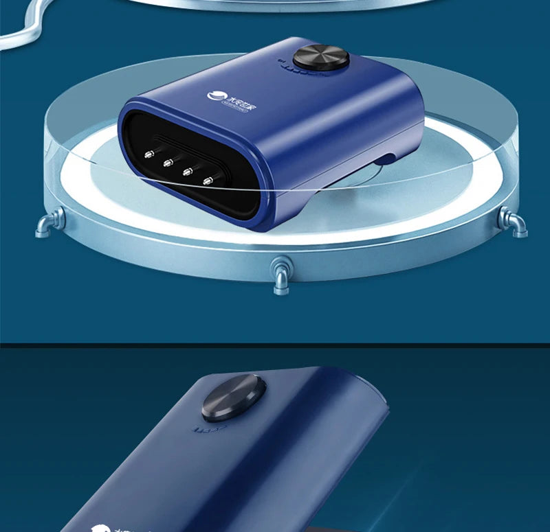 Silent Aquarium Oxygen Air Pump, Aquarium air compressor with check valve, large oxygenator, and four outlets for pumping oxygen into fish tanks.