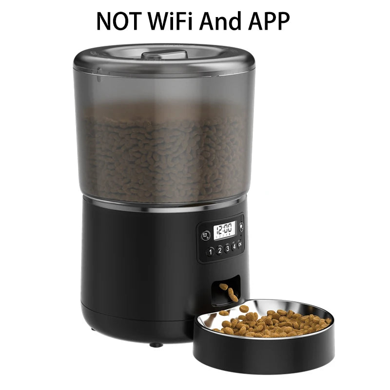 Tuya Smart WiFi 4L Pet Feeder: Innovative smart feeder for easy and convenient pet care.