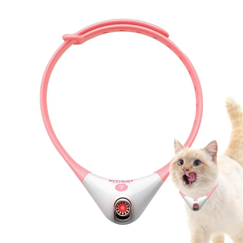 Wearable Cat Toys With LED Lights, Kitty toy with light, comes with charger and instructions.
