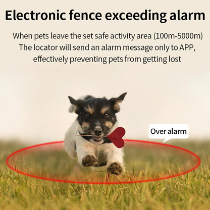 G12 Pet GPS Tracker - Mini 2G SIM 5PCS GPS Tracker Waterproof IP67 Pet Collar Locator Intelligent tracking alarm electronic fence