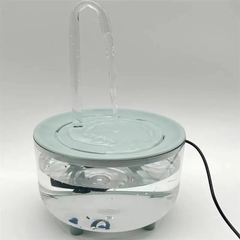 BOUSSAC 1200ml 1.2L Automatic Cat Water Fountain, EU Specification Plug 230V: Choose for European Union-compatible plugs that meet electrical standards.