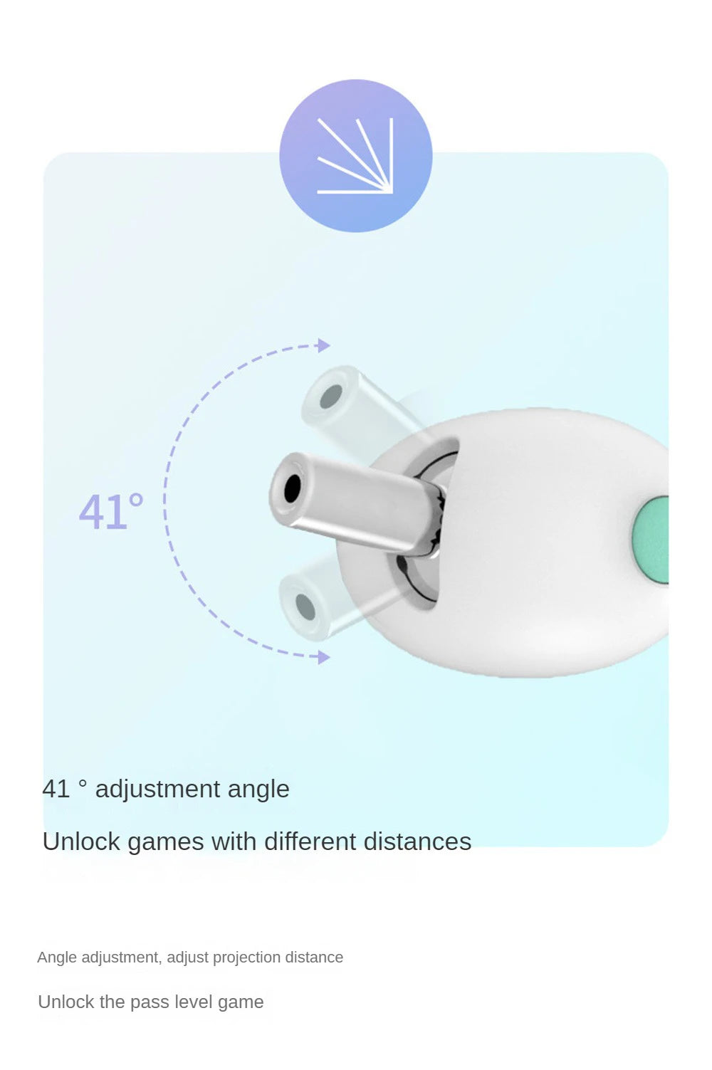 Pet Exercise Toys, Adjustable angle for various play levels: lock in your desired distance and unlock new games.