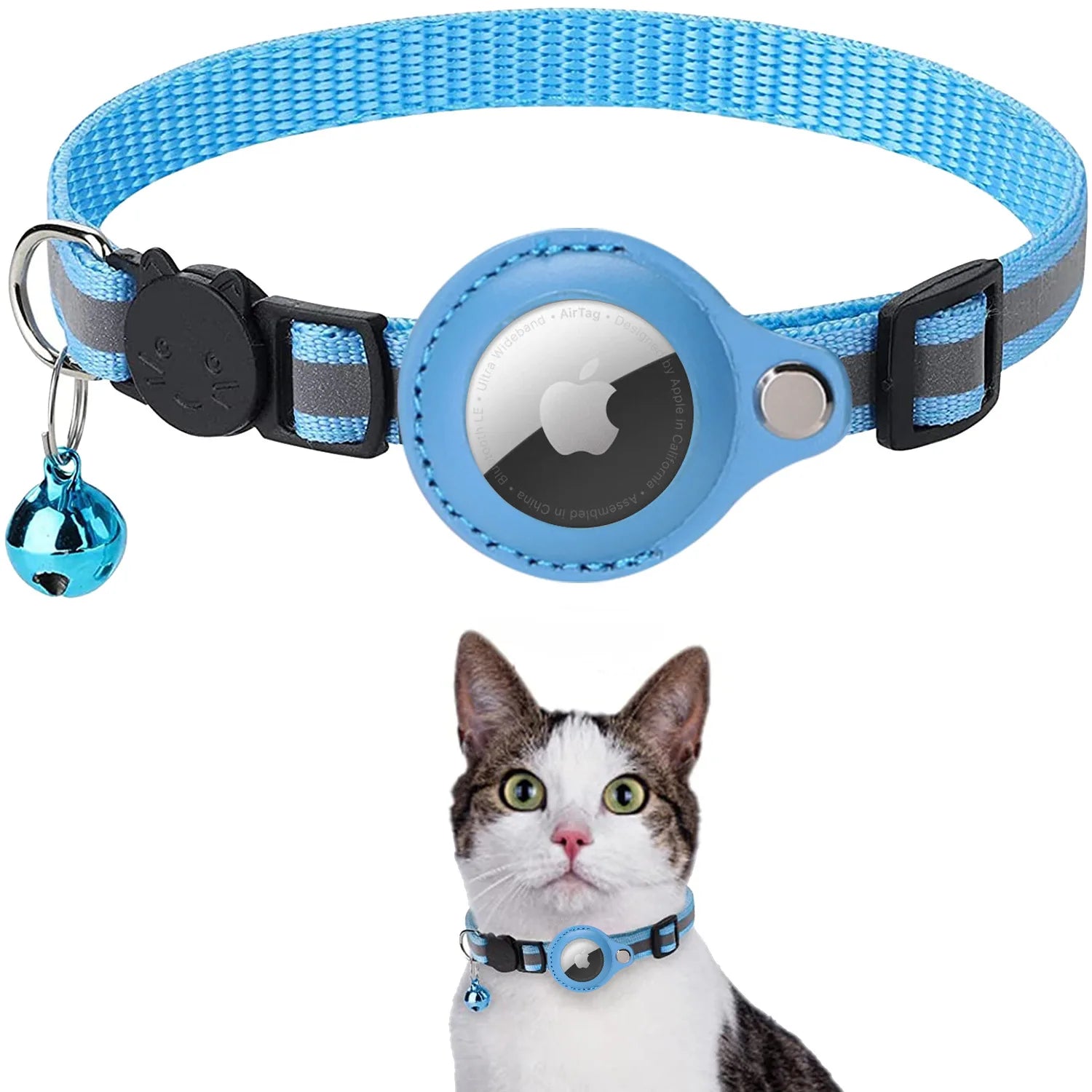 Anti-Lost Pet Cat Collar, Customizable phone cases with multiple color options to personalize your device's style.