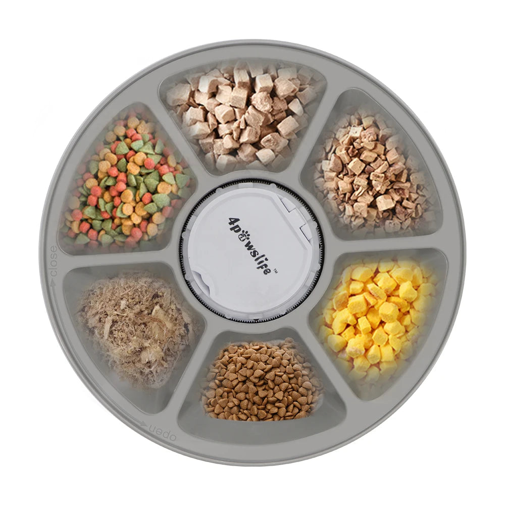 24 Hours Pet Automatic Feeder, Automatic Feeder: Pre-set meal times and portions for regular, timely feeding.