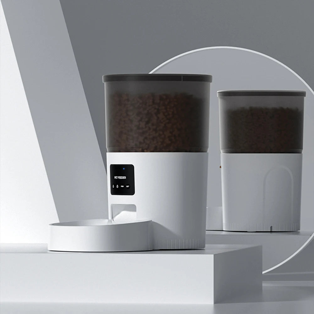 Surrunme 3L Smart Automatic Feeder, Anti-stuck Food Design