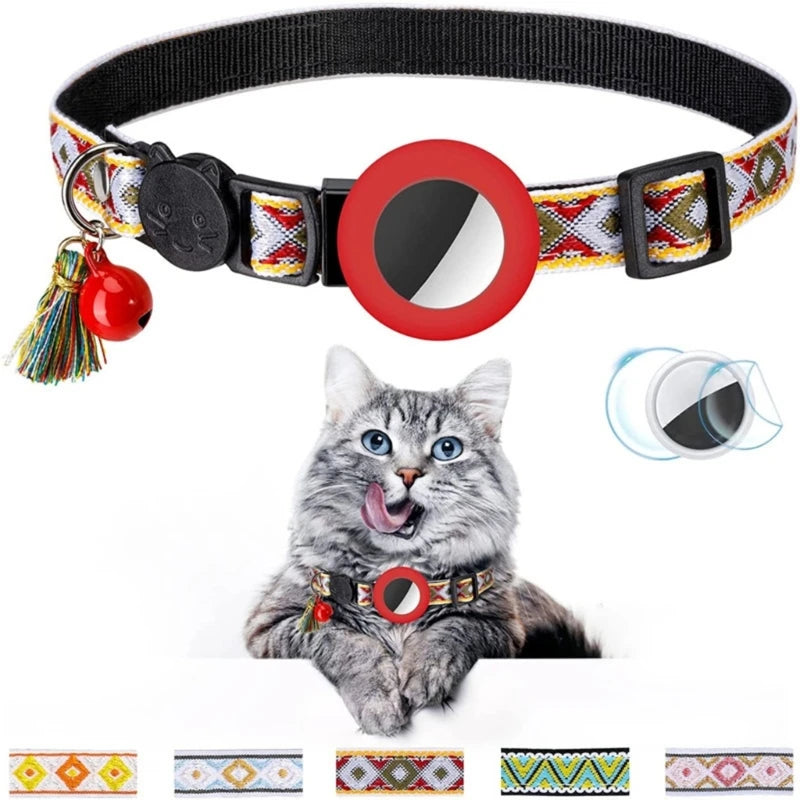 Anti-Lost Cats Collar, Measure your cat's neck size for a secure-fitting collar.