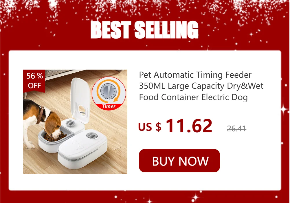 3.5L Automatic Pet Feeder, Automatic feeder with 3.5L capacity, timer, and compact design for dry and wet pet food.