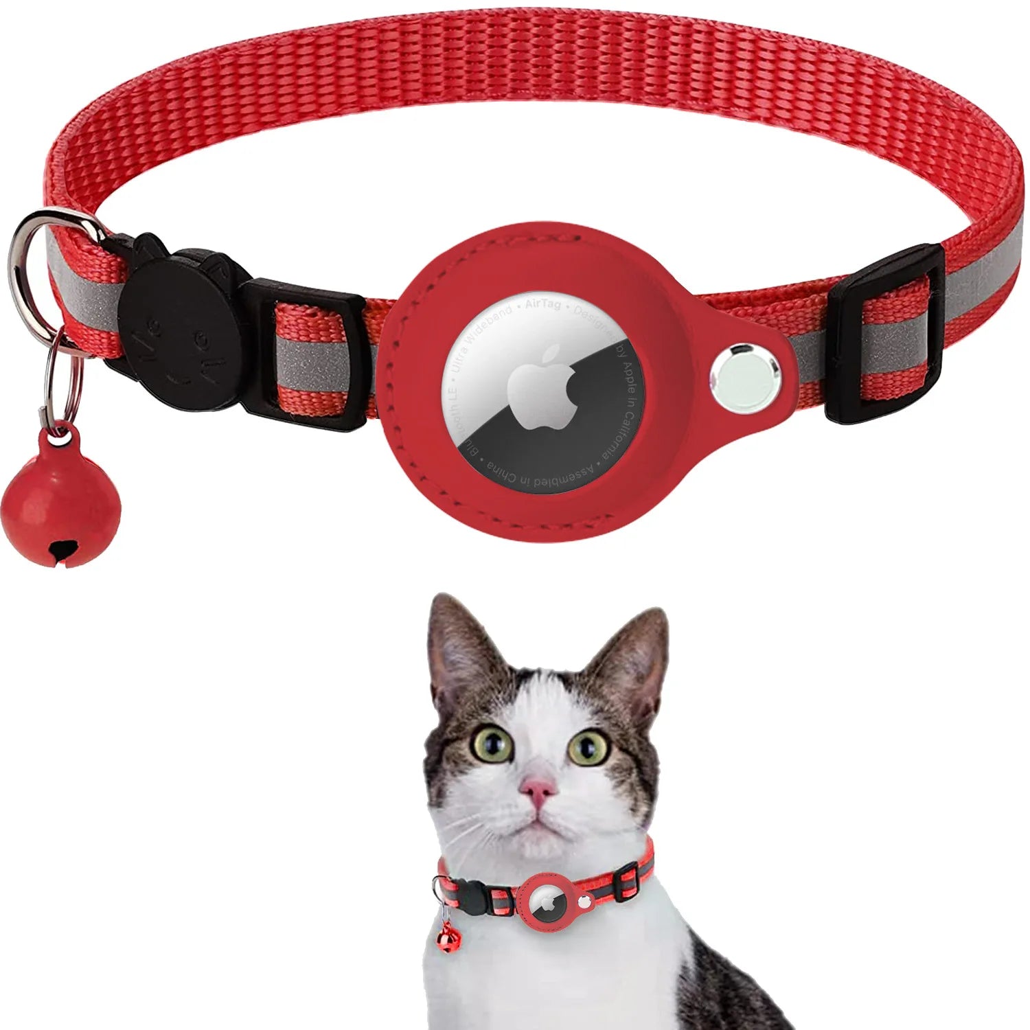 Anti-Lost Pet Cat Collar, Refund or replacement offered if item arrives damaged or broken upon opening.