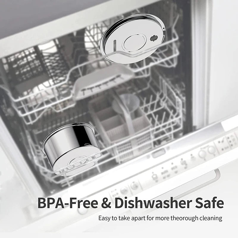 Easy to clean and maintain, BPA-free dishware for simple care.