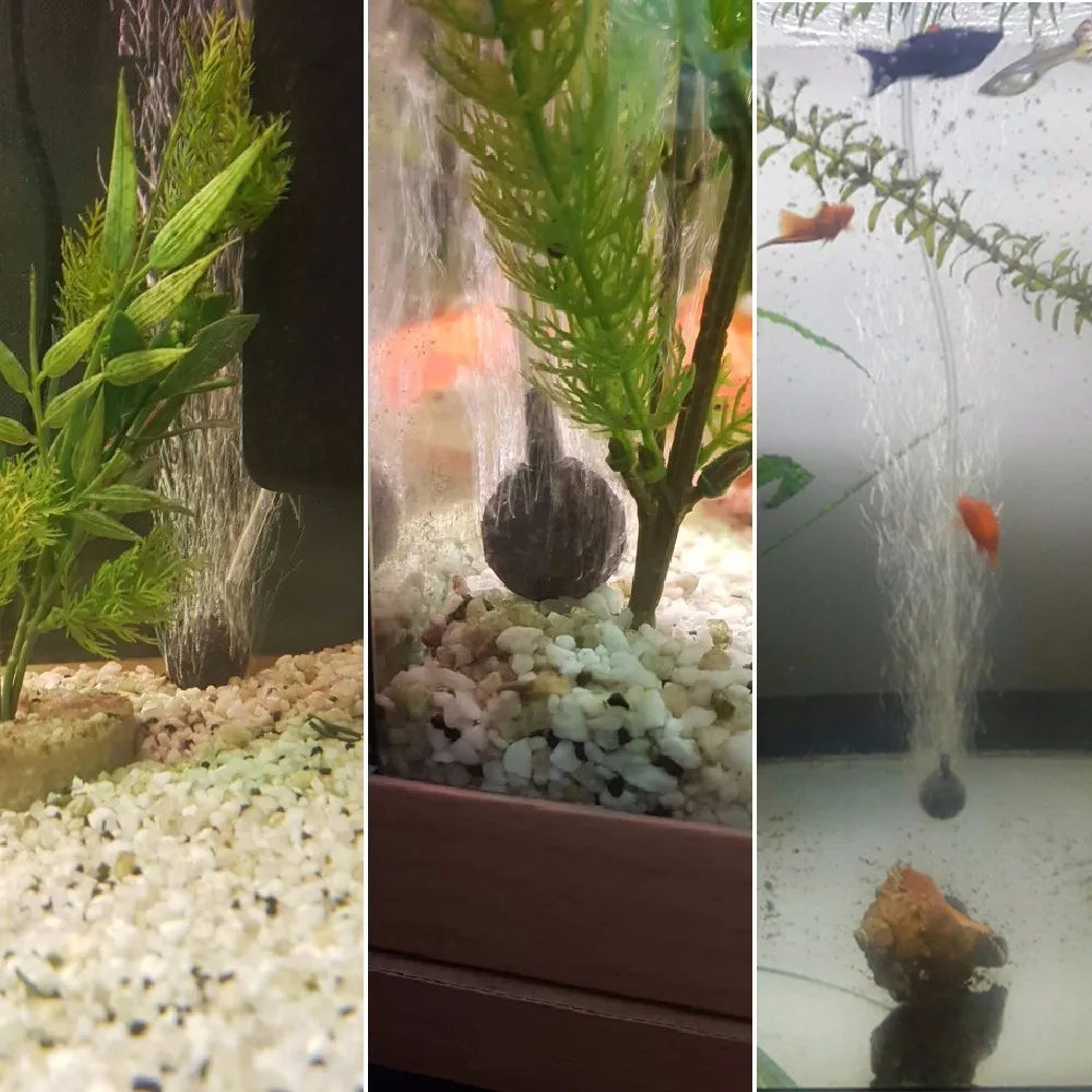 Aquarium Air Pump, Mini air pump for aquariums, suitable for small fish tanks and aquatic accessories.