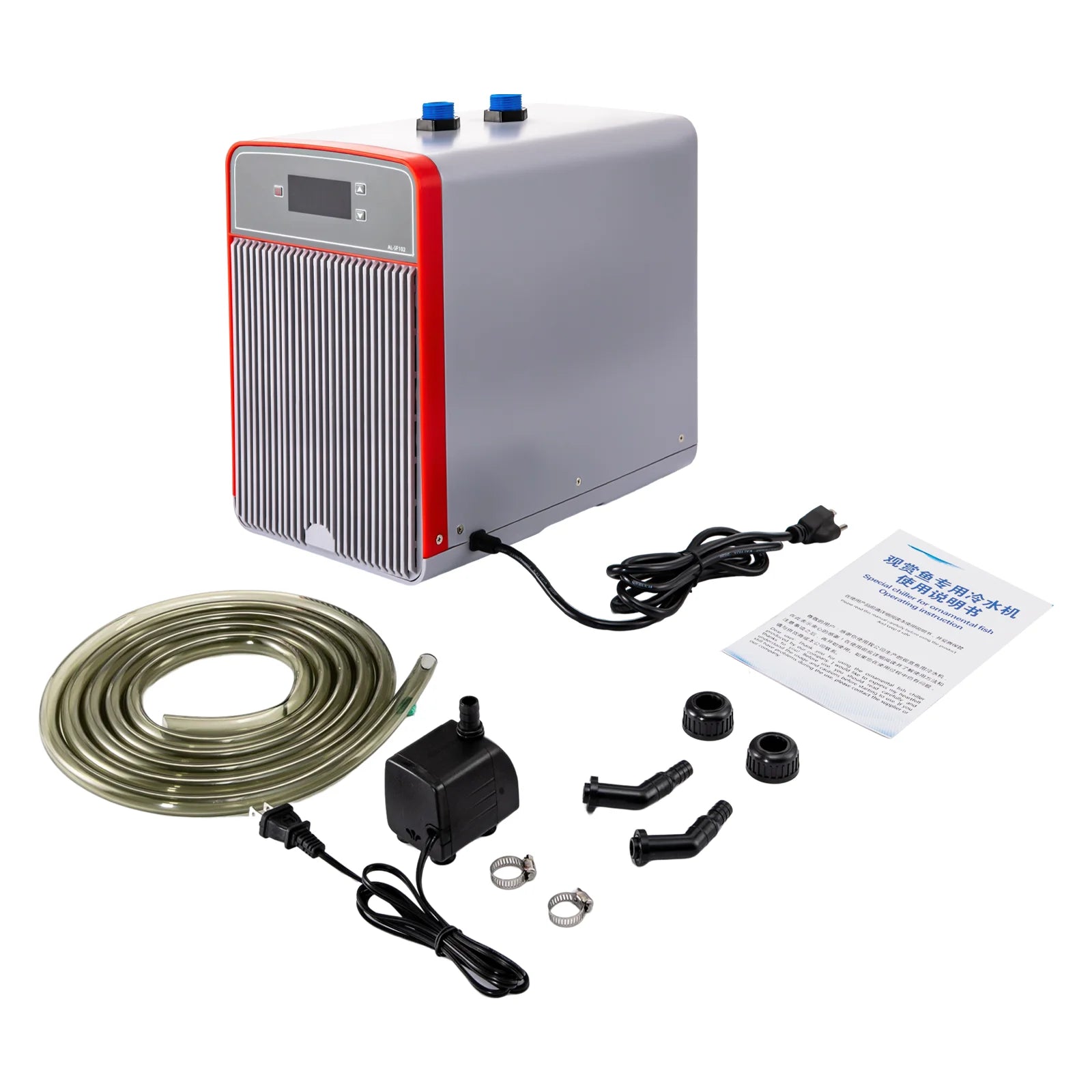 Aquarium Chiller, Color variation & minor measurement errors possible; please review before ordering.