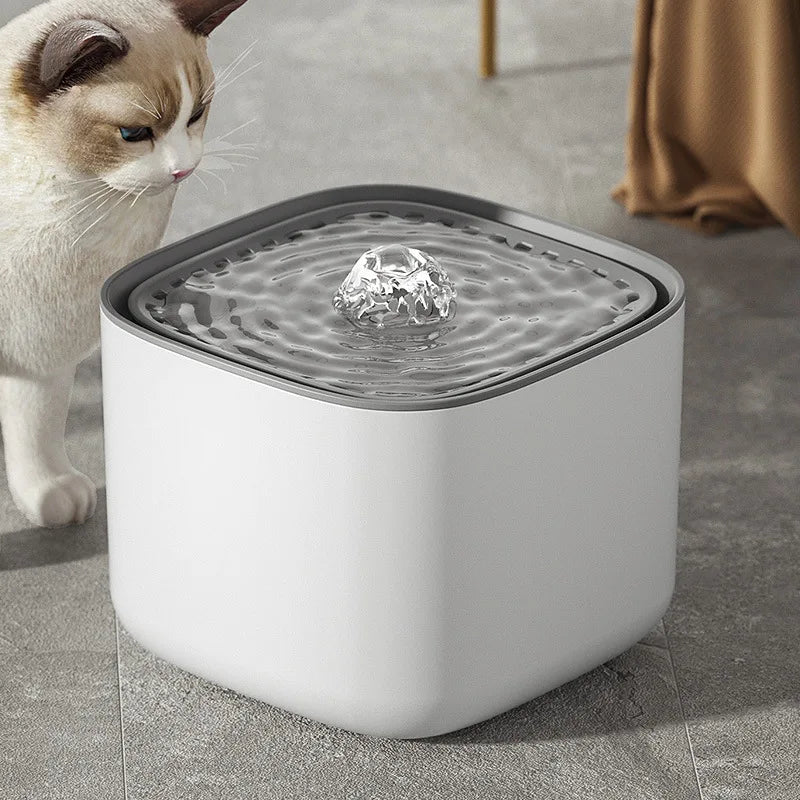 3L Cat Water Fountain, Fresh, clean water for cats with advanced features.
