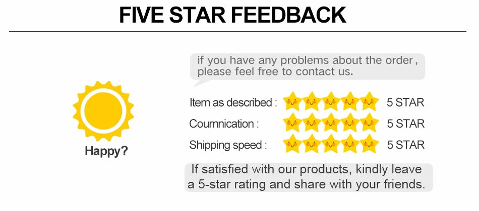 Positive feedback on product, fast shipping, and excellent customer service.