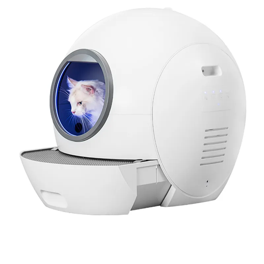 VOFORD Cat Litter Box - Fully Enclosed Oversized Cat Toilet Drawer Type Anti Splash Self Cleaning Automatic Smart Cat Bedpans Luxury Cats