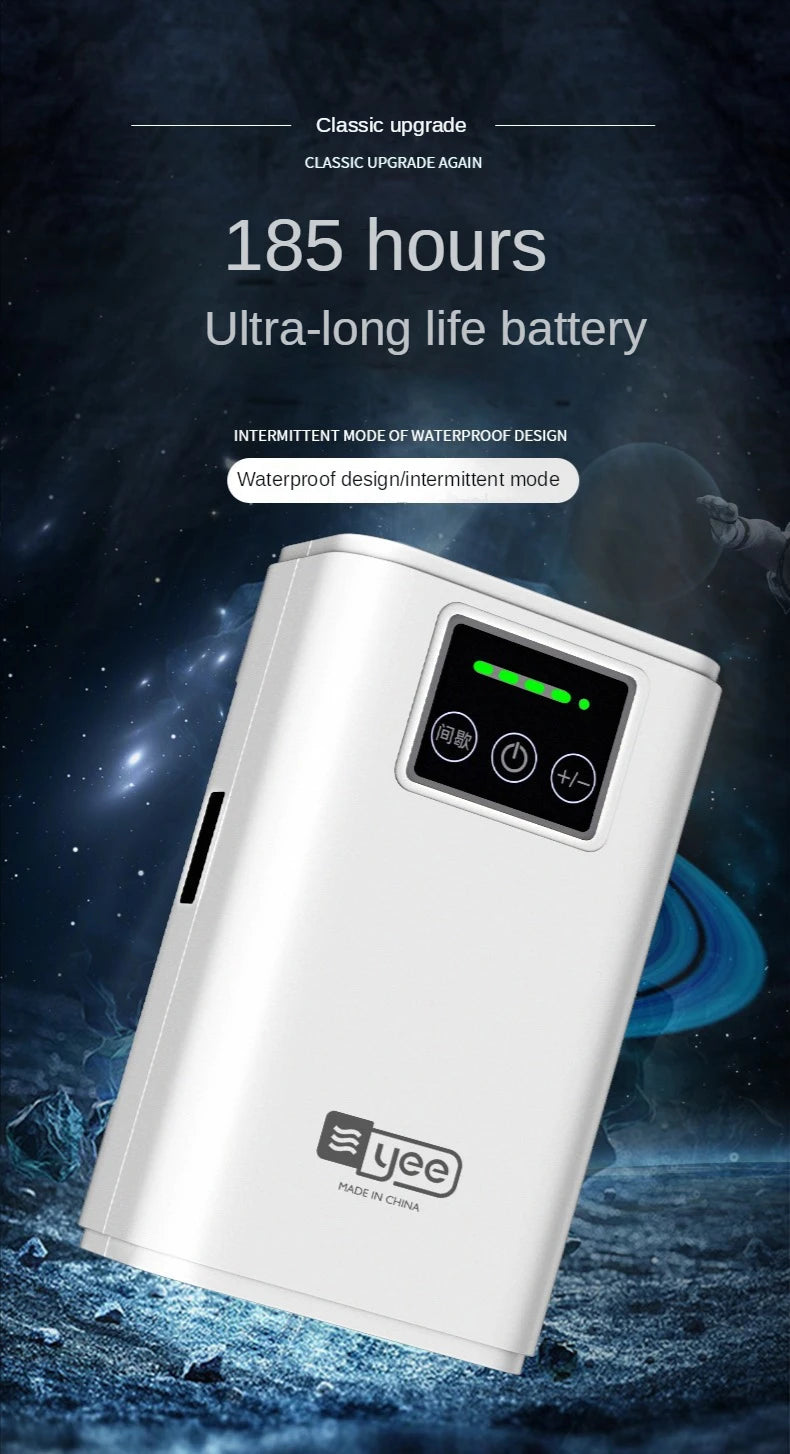 Aquarium Fish Tank Oxygen Pump, Long-lasting and water-resistant LED light for aquariums and outdoor use.