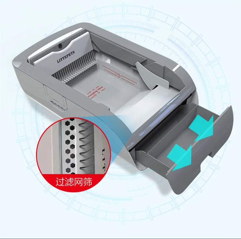 VOFORD Intelligent APP Cat Litter Box, Clean and maintain the litter box regularly to keep it hygienic.
