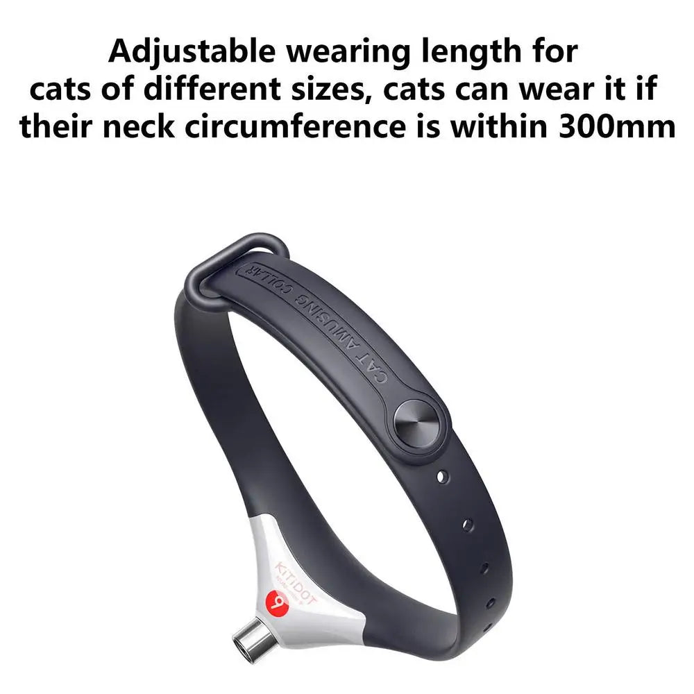 Electric Cat Collar, Collar for cats of all sizes, adjustable up to 30cm (12 inches) circumference.