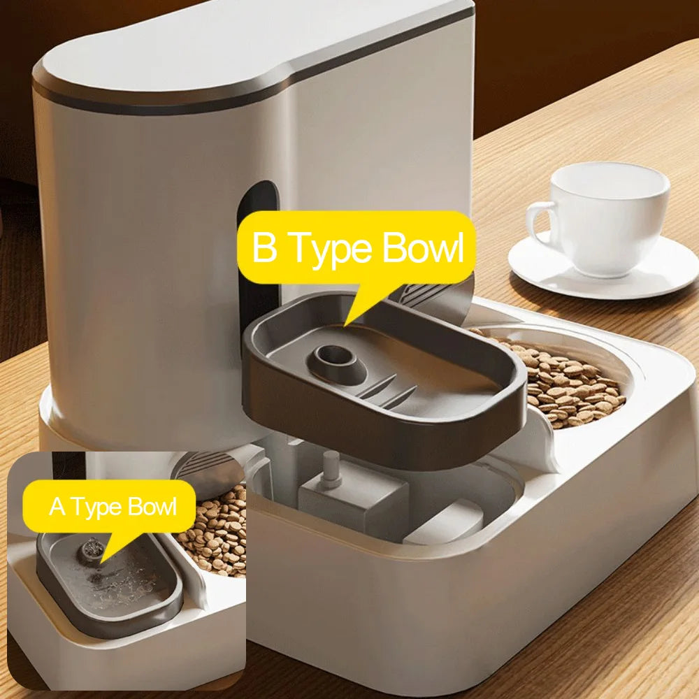 2.8L Cat Automatic Food Feeder, Pet-friendly solution features and benefits reviewed.