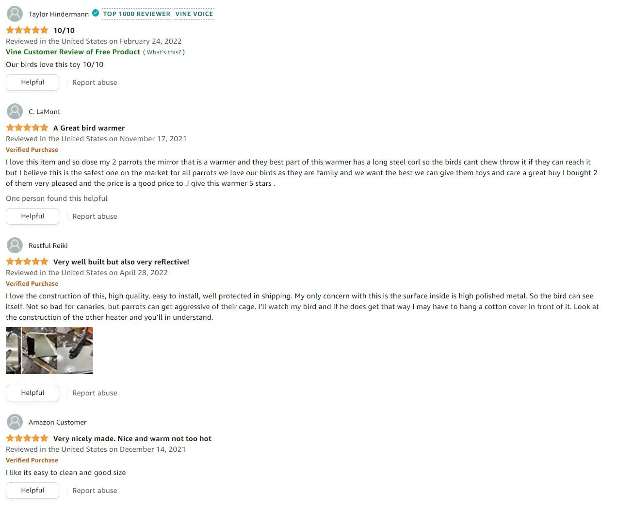 Birds Thermostat Lamp, Bird thermostat lamp and warmer for parrot cages and accessories.