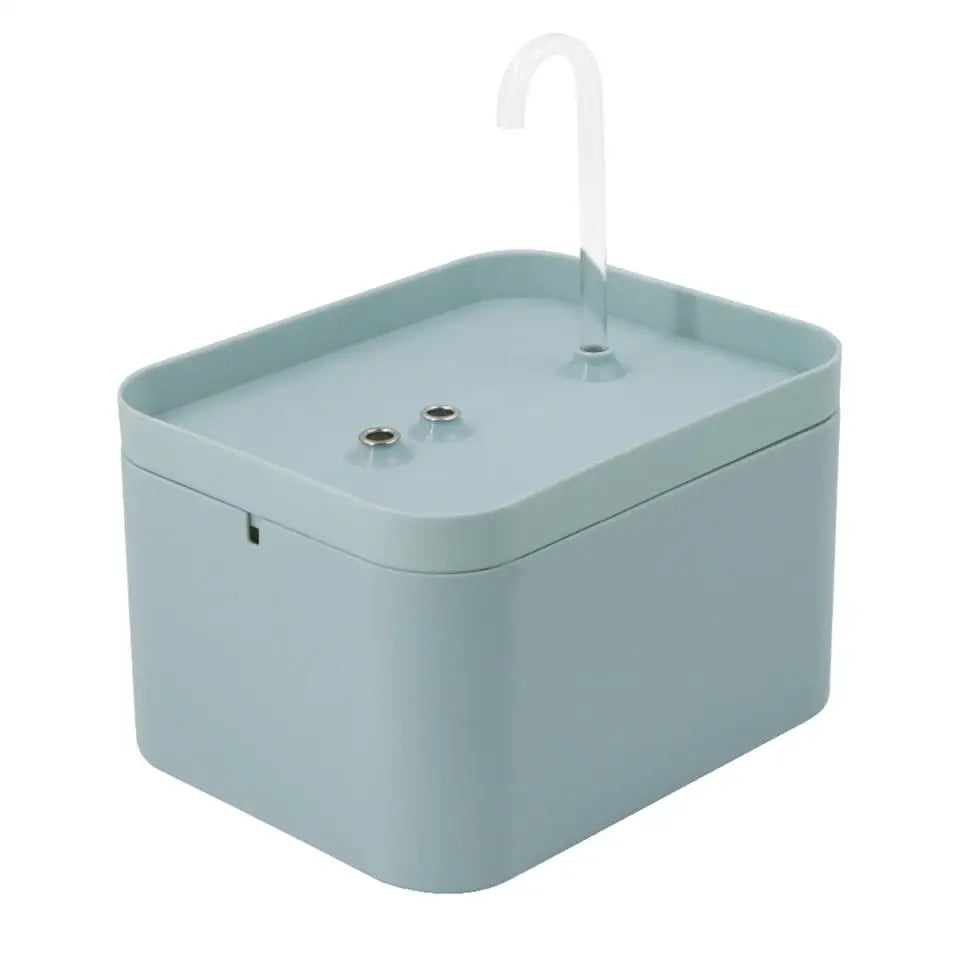 1.5L,2.5L Cat Water Fountain, Compact and quiet, this device can be placed anywhere without disrupting home or pet.